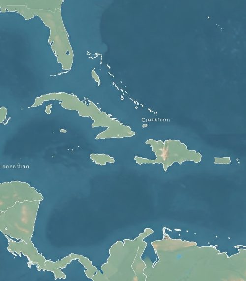 Caribbean Map